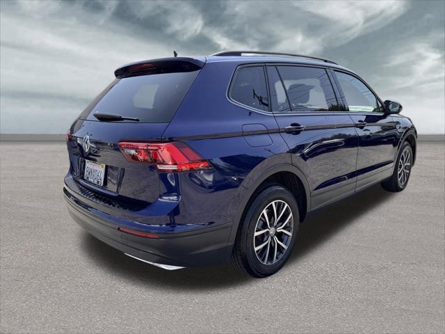 Photo of 2021 Atlantic Blue Metallic Volkswagen Tiguan