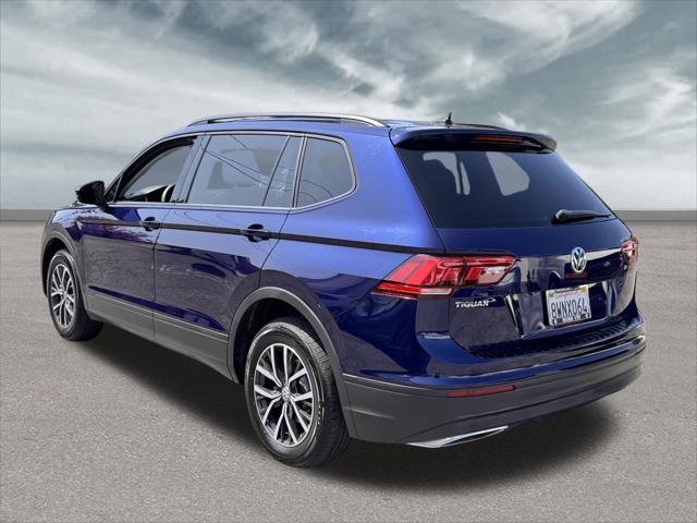 Photo of 2021 Atlantic Blue Metallic Volkswagen Tiguan