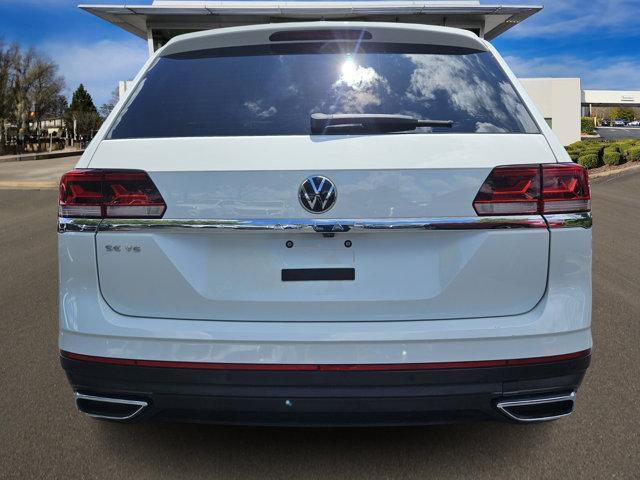 Photo of 2021 Pure White Volkswagen Atlas