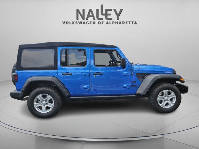 Photo of 2021 Hydro Blue Pearlcoat Jeep Wrangler Unlimited