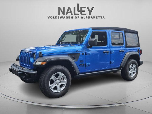 Photo of 2021 Hydro Blue Pearlcoat Jeep Wrangler Unlimited