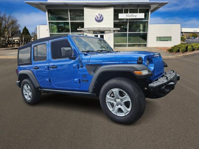 Photo of 2021 Hydro Blue Pearlcoat Jeep Wrangler Unlimited