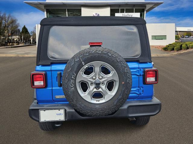 Photo of 2021 Hydro Blue Pearlcoat Jeep Wrangler Unlimited