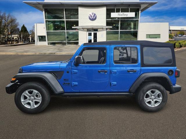 Photo of 2021 Hydro Blue Pearlcoat Jeep Wrangler Unlimited