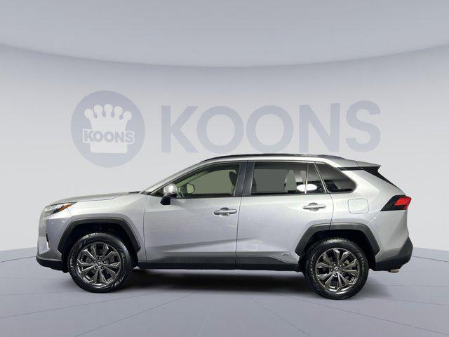 Photo of 2023 Silver Sky Metallic Toyota RAV4 Hybrid