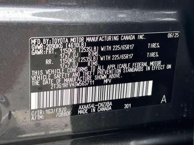 Photo of 2025 Magnetic Gray Metallic Toyota RAV4