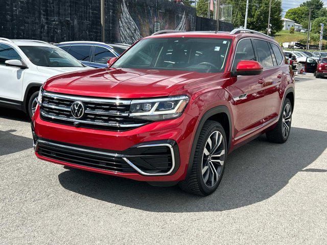 Photo of 2022 Aurora Red Metallic Volkswagen Atlas