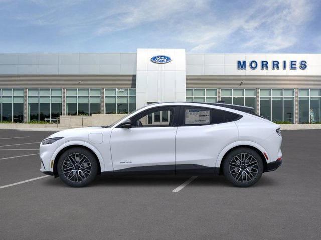 Photo of 2025 Star White Metallic Tri-Coat Ford Mustang Mach-E