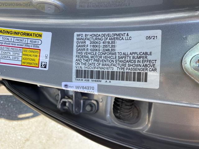 Photo of 2021 Lunar Silver Metallic Honda Accord Hybrid