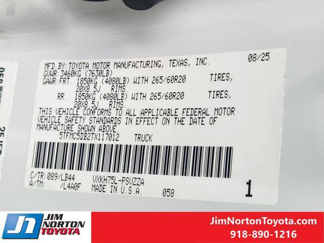 Photo of 2026 Wind Chill Pearl Toyota Tundra Hybrid