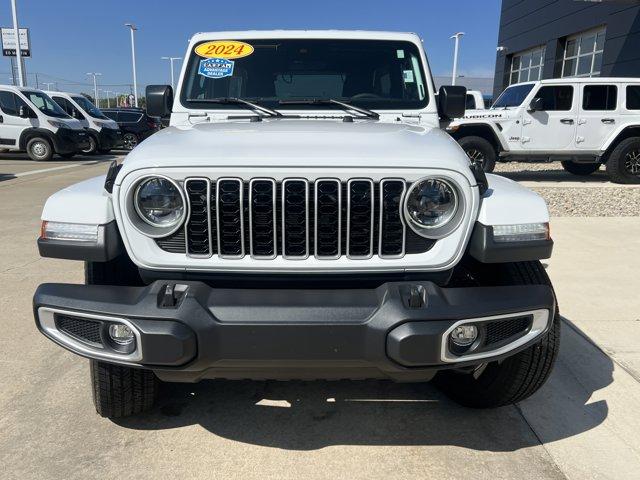 Photo of 2024 Bright White Clearcoat Jeep Wrangler