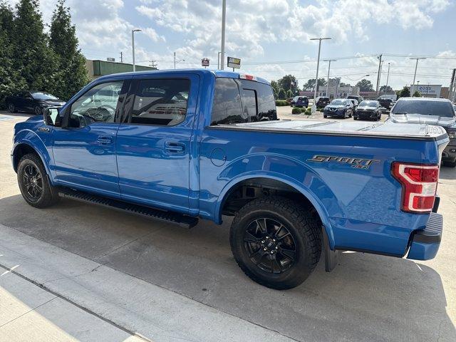 Photo of 2020 Velocity Blue Metallic Ford F-150