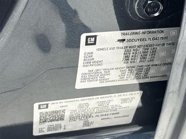 Photo of 2020 Shadow Gray Metallic Chevrolet Silverado 1500