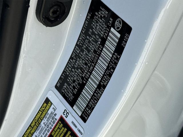 Photo of 2018 Wind Chill Pearl Toyota Camry
