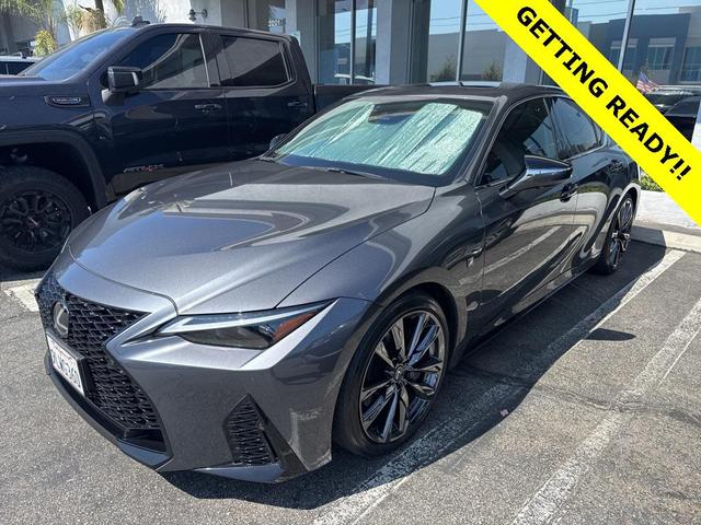 Photo of 2024 Cloudburst Gray Lexus IS 350