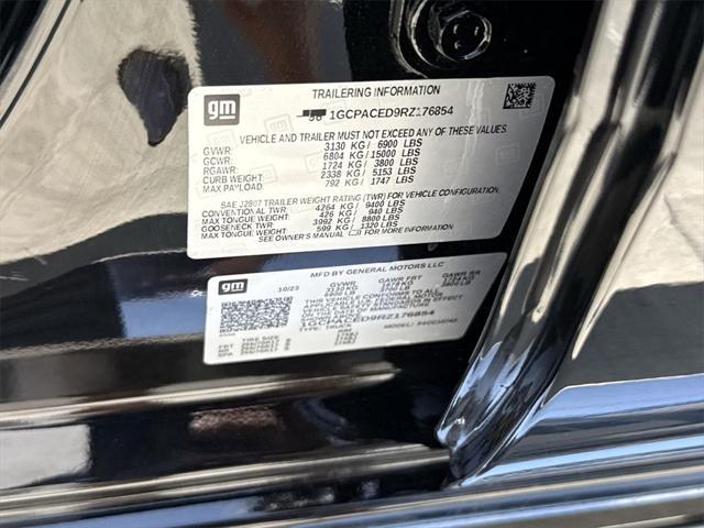 Photo of 2024 Black Chevrolet Silverado 1500