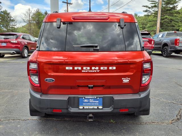 Photo of 2022 Hot Pepper Red Tinted Clearcoat Ford Bronco Sport