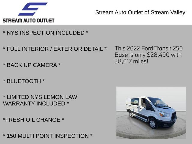 Photo of 2022 Oxford White Ford Transit-250