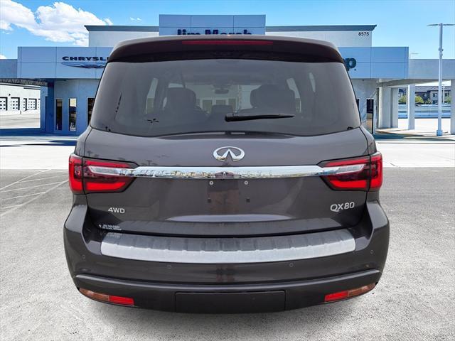 Photo of 2024 Anthracite Gray INFINITI QX80