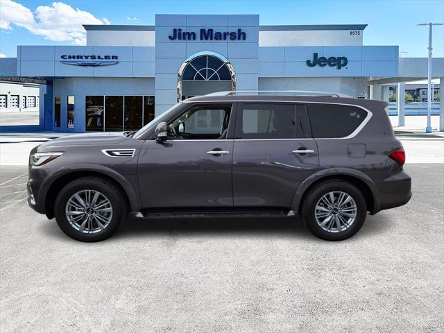 Photo of 2024 Anthracite Gray INFINITI QX80