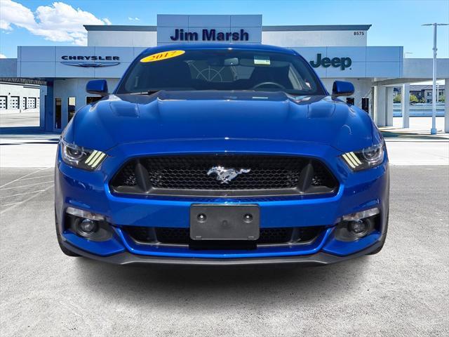 Photo of 2017 Lightning Blue Ford Mustang