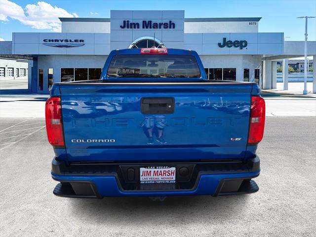 Photo of 2021 Bright Blue Metallic Chevrolet Colorado