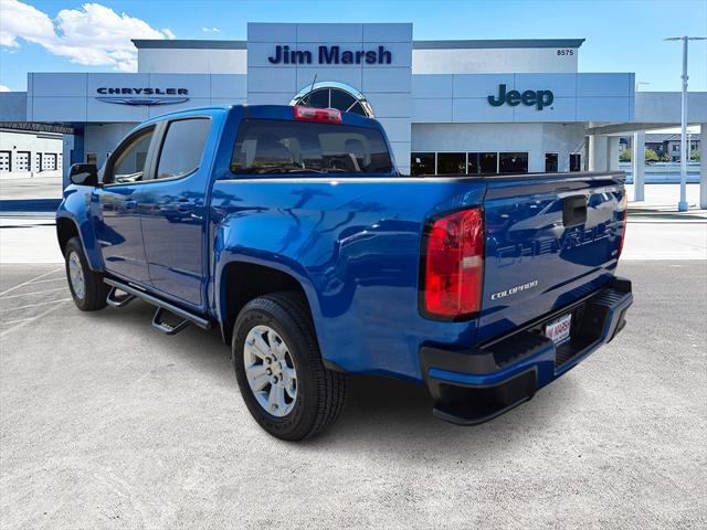 Photo of 2021 Bright Blue Metallic Chevrolet Colorado