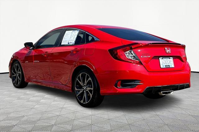 Photo of 2021 Rallye Red Honda Civic