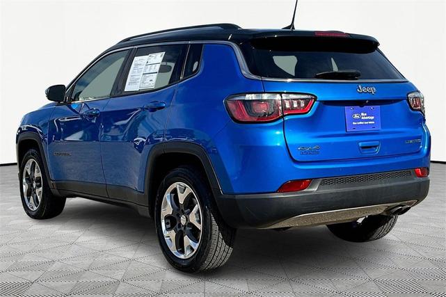 Photo of 2019 Laser Blue Pearlcoat Jeep Compass
