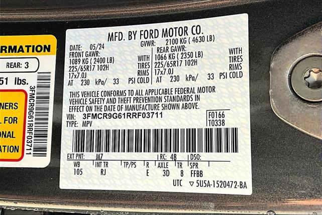 Photo of 2024 Carbonized Gray Metallic Ford Bronco Sport