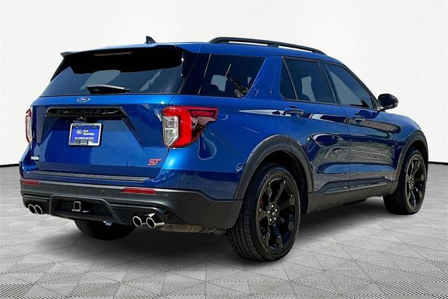 Photo of 2022 Atlas Blue Metallic Ford Explorer