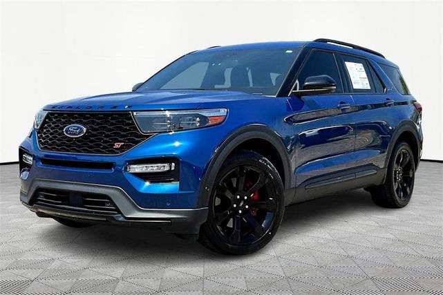 Photo of 2022 Atlas Blue Metallic Ford Explorer
