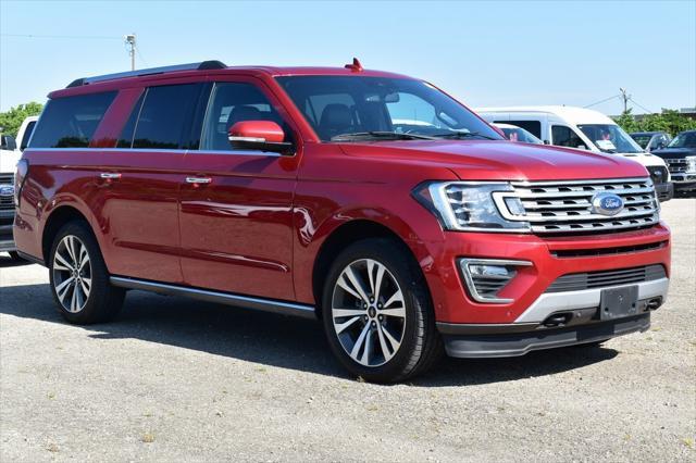 Photo of 2021 Rapid Red Metallic Tinted Clearcoat Ford Expedition Max