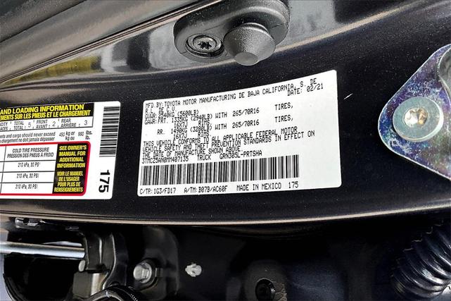 Photo of 2021 Magnetic Gray Metallic Toyota Tacoma