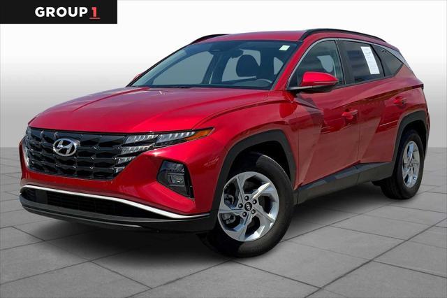 Photo of 2023 Calypso Red Hyundai TUCSON