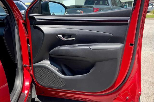 Photo of 2023 Calypso Red Hyundai TUCSON