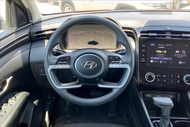Photo of 2023 Calypso Red Hyundai TUCSON
