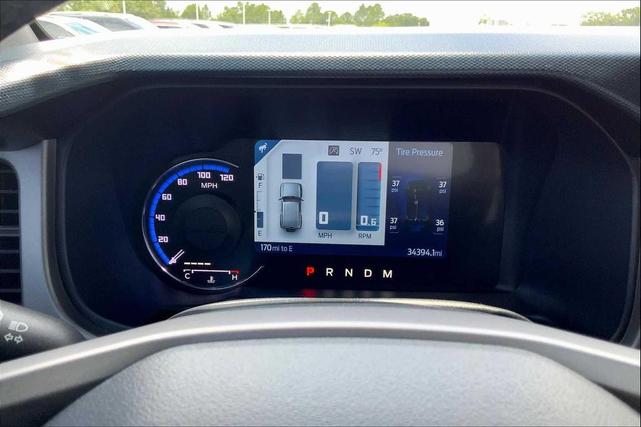 Photo of 2021 Lightning Blue Metallic Ford Bronco