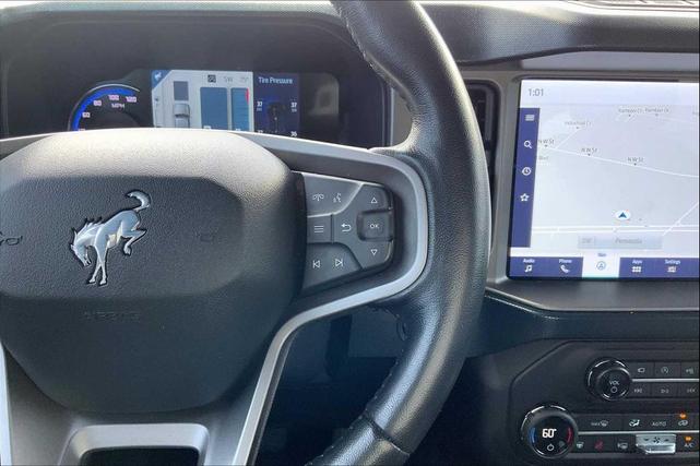 Photo of 2021 Lightning Blue Metallic Ford Bronco