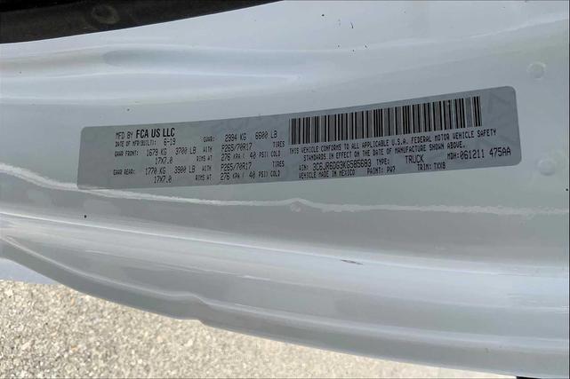 Photo of 2019 Bright White Clearcoat RAM 1500
