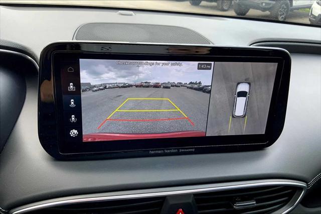 Photo of 2022 Calypso Red Hyundai SANTA FE