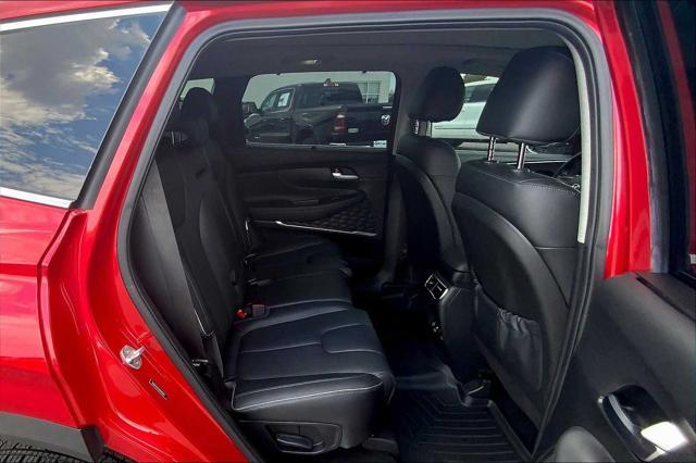 Photo of 2022 Calypso Red Hyundai SANTA FE