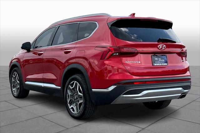 Photo of 2022 Calypso Red Hyundai SANTA FE