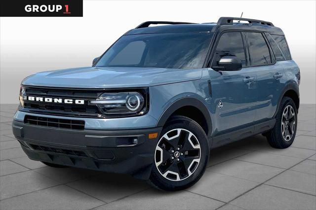 Photo of 2024 Azure Gray Metallic Tri-Coat Ford Bronco Sport
