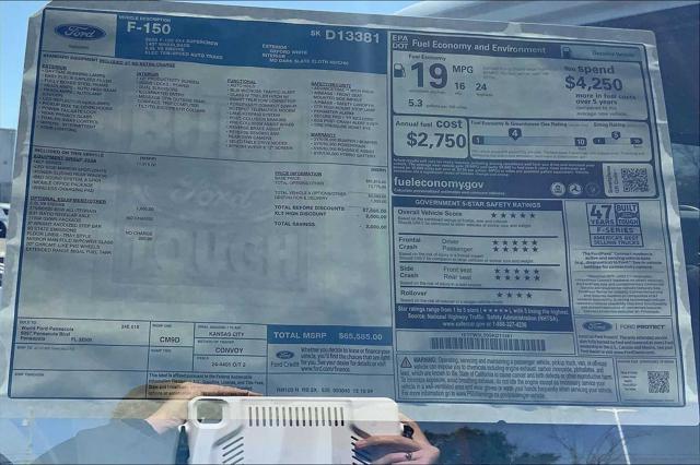 Photo of 2025 White Ford F-150