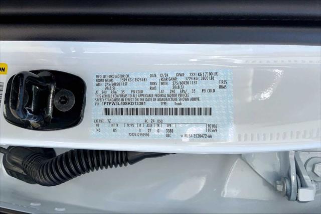 Photo of 2025 White Ford F-150