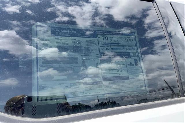 Photo of 2025 White Ford F-150 Lightning