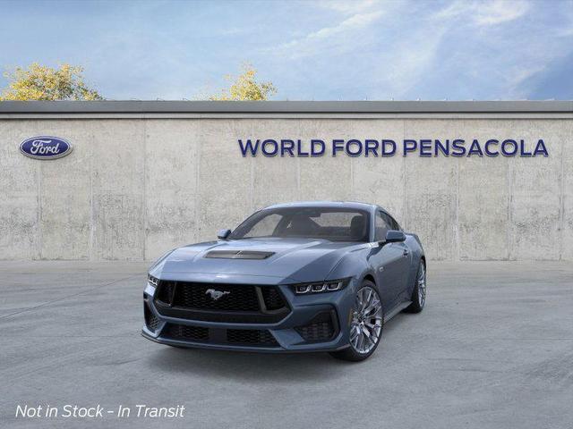 Photo of 2025 Vapor Blue Metallic Ford Mustang