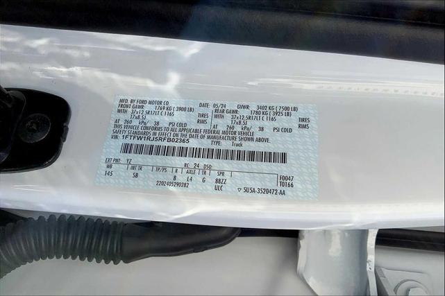 Photo of 2024 Oxford White Ford F-150