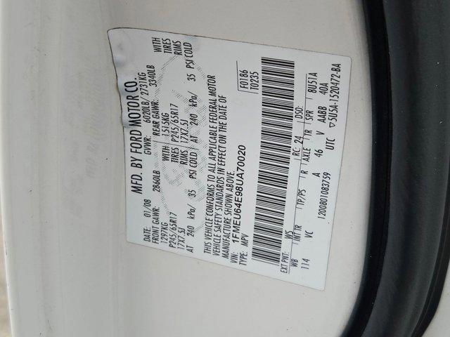 Photo of 2008 White Suede Clearcoat Metallic Ford Explorer